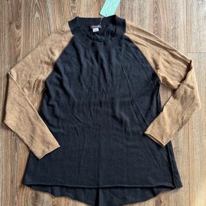 Kerisma Black and Brown Long Sleeve Top